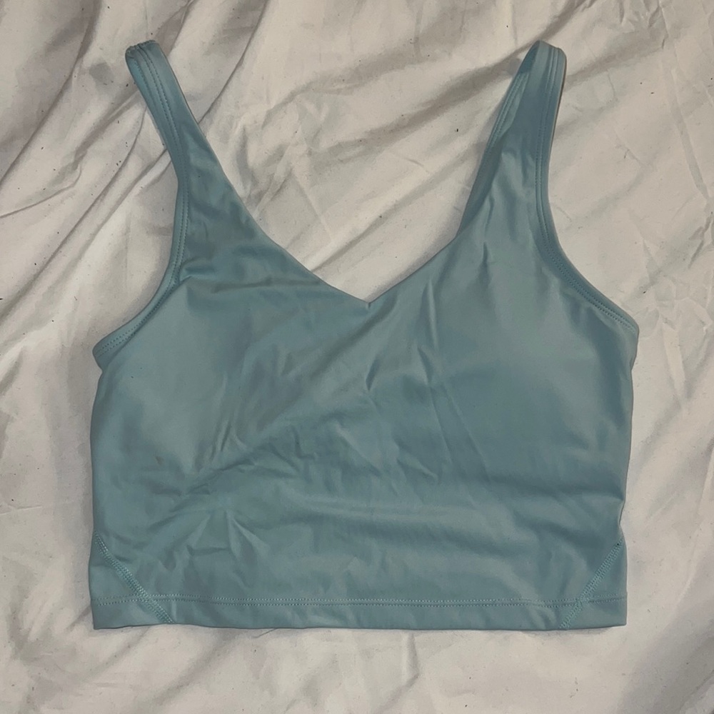 Blue Activewear Tank Top